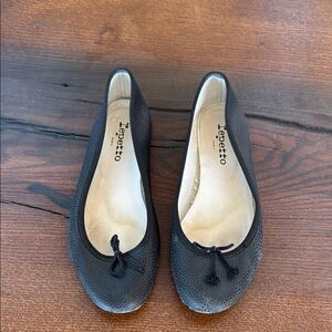 Repetto Black Ballet Flats